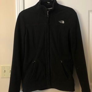 Black Northface Fleece Jacket